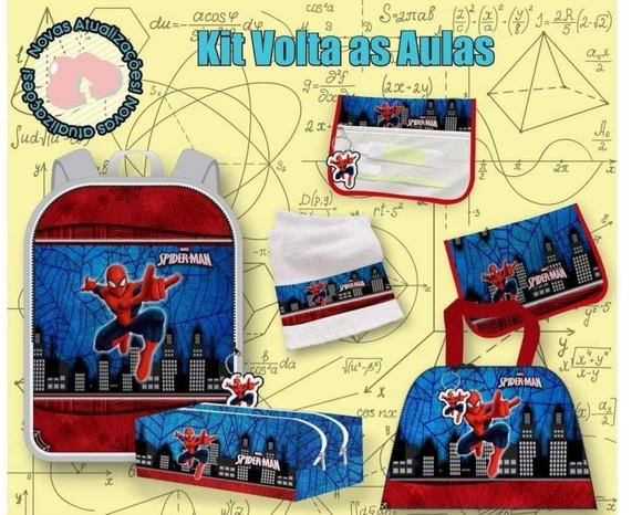 Kit Escolar 5peças Personalizado