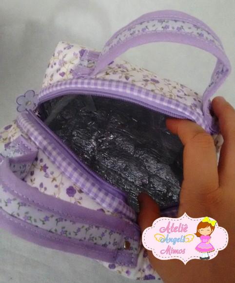 kit escolar Corujinha 5 peças