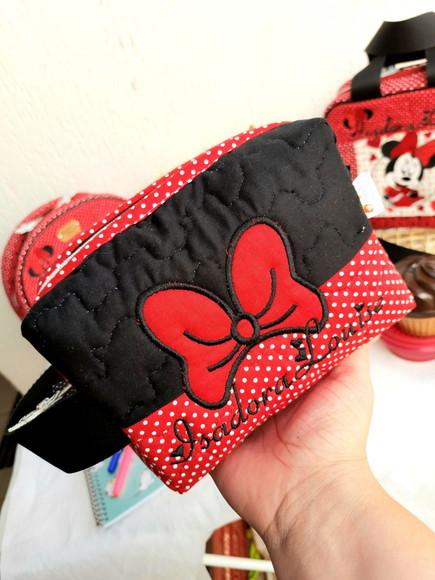kit escolar infantil Minnie