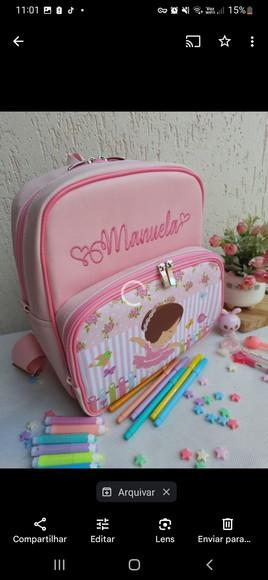 Kit Escolar Personalizado 4 Peças Bailarina