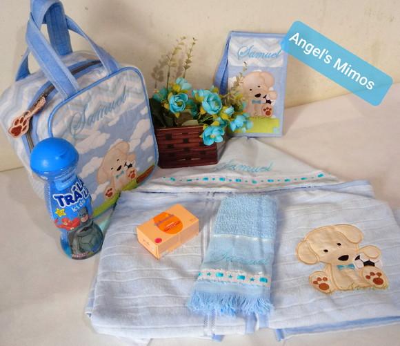 Kit escolar/Kit creche personalizado 10 peças