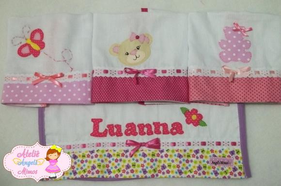 Kit Fraldas De Boca Personalizadas