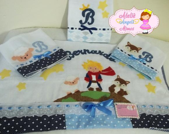 Kit fraldas pequeno príncipe