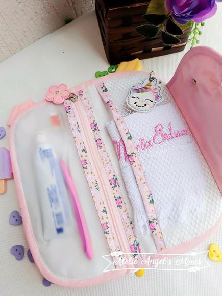 kit Higiene Bucal unicórnio