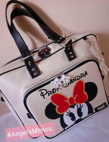 Kit Minnie 3 pecas couro sintético