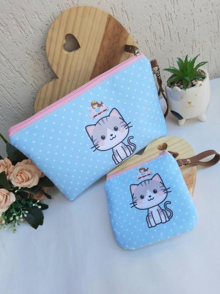 Kit necessaire G +mini bolsinha