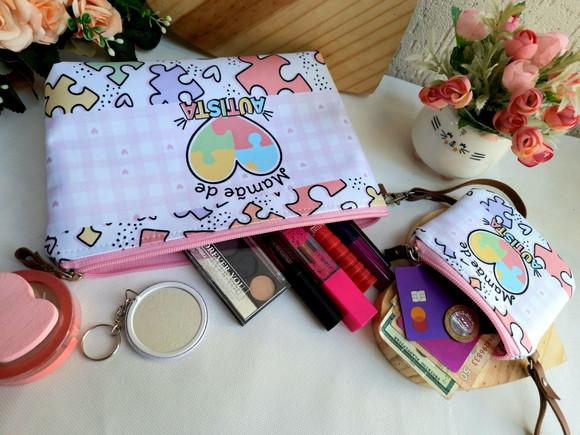 Kit necessaire G +mini bolsinha