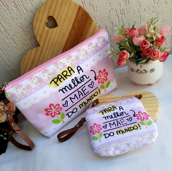 Kit necessaire G +mini bolsinha