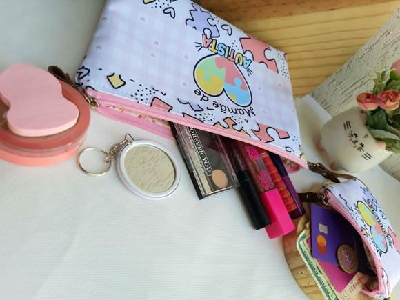 Kit necessaire G +mini bolsinha