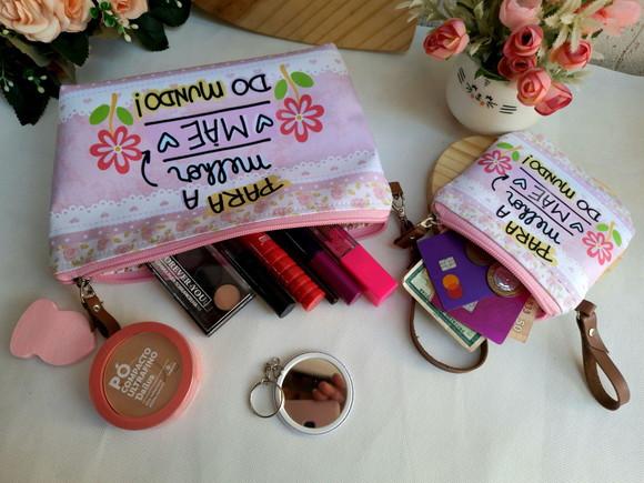 Kit necessaire G +mini bolsinha