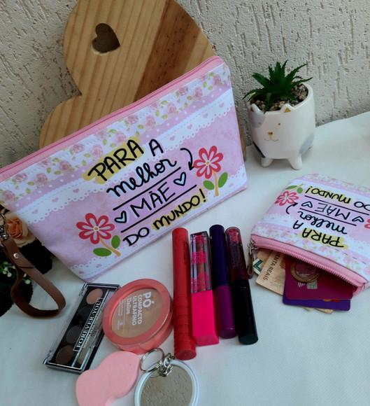 Kit necessaire G +mini bolsinha