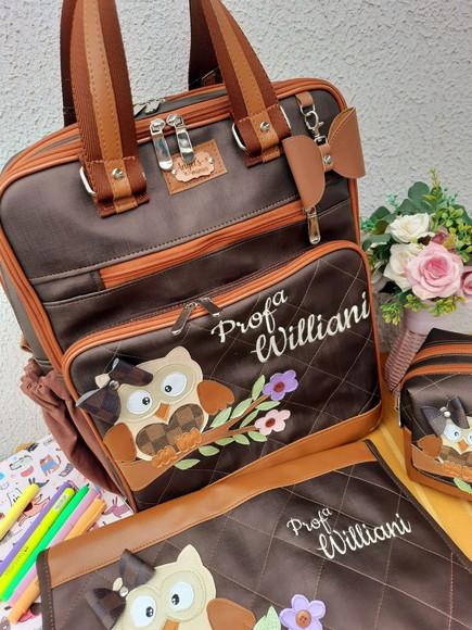 Kit Professor 3 Peças Personalizado