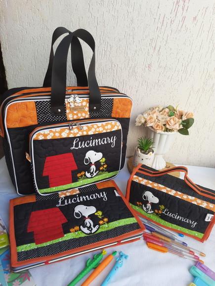 Kit Professor 3 Peças Snoopy