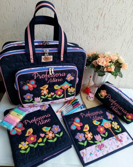 Kit Professor 4 Peças Jardim Encantado