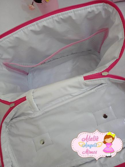 Bolsa Professora, estojo duplo, capa caderno, frasqueira personal