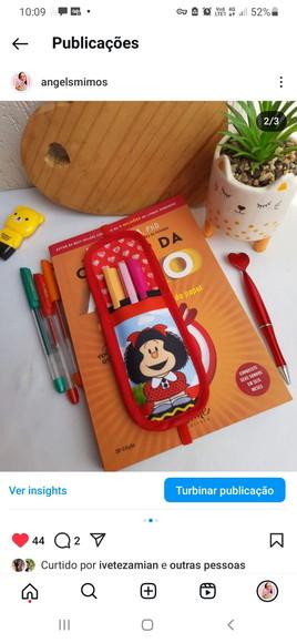 Marca Página Porta Canetas Personalizado