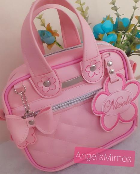 Mini bolsinha infantil minha primeira bolsa