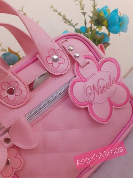 Mini bolsinha infantil minha primeira bolsa