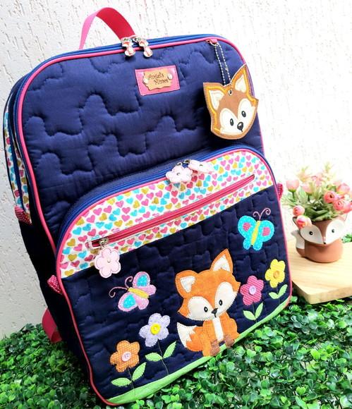 Bolsa Professora 3 divisões Raposinha