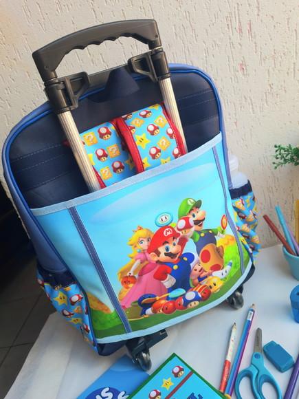Mochila de Rodinhas Mario