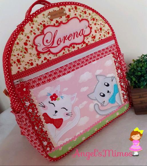 Mochila G gatinhos