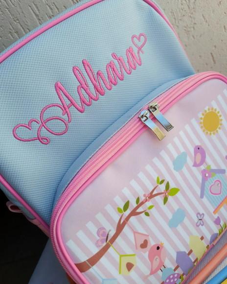 Mochila m Infantil Jardim Encantado
