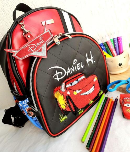 Mochila M material sintético Carros