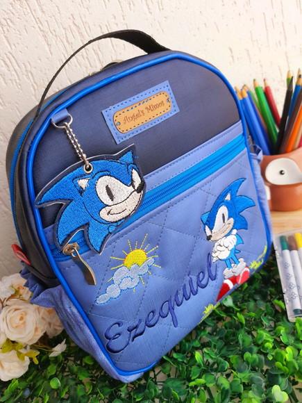 Mochila P couro sintético Sonic