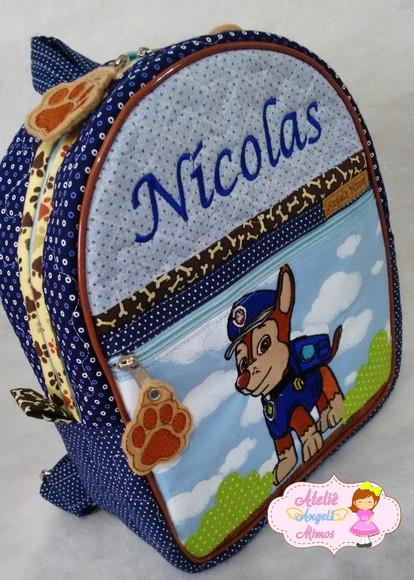 Mochila Patrulha canina