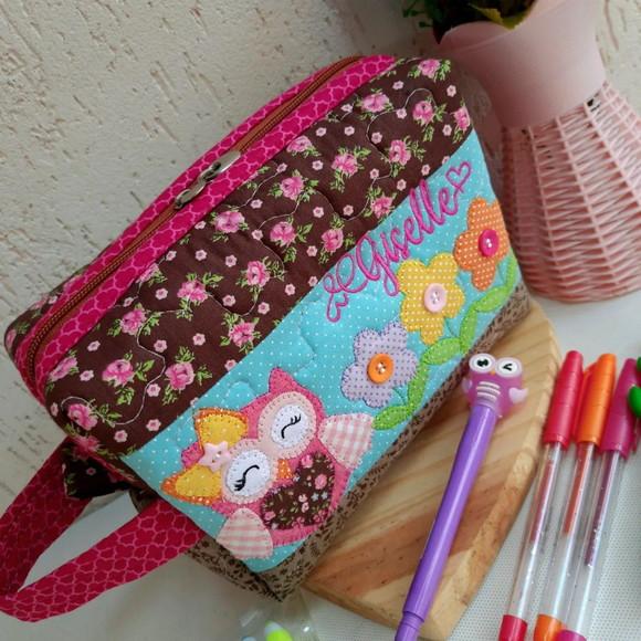 Necessaire Box G Corujinha