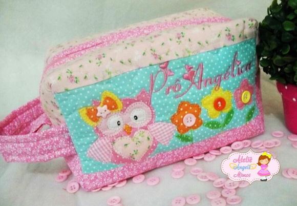 Necessaire Box G Corujinha