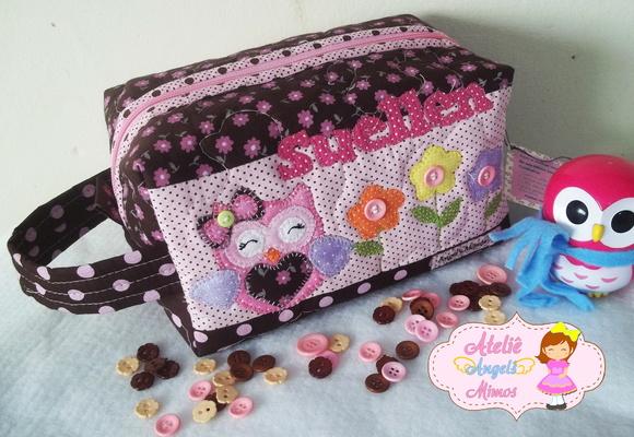 Necessaire Box G Corujinha