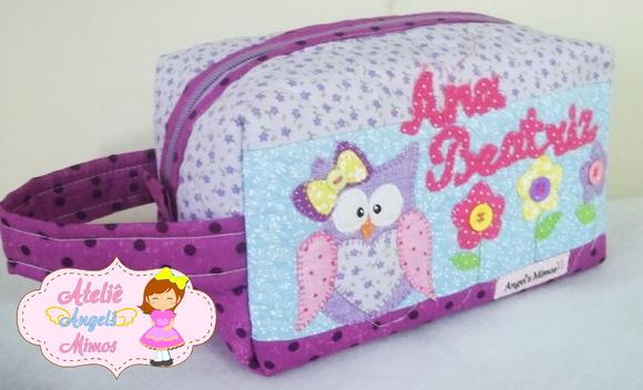 Necessaire Box G Corujinha