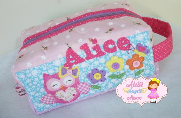 Necessaire Box G Corujinha