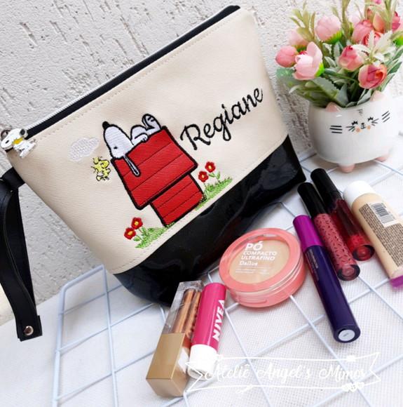 Necessaire snoopy G material sintético