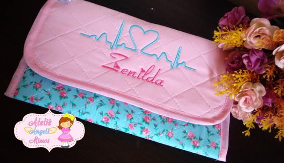 Porta estetoscópio personalizado