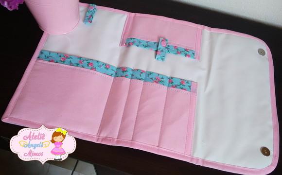 Porta estetoscópio personalizado + chaveiro
