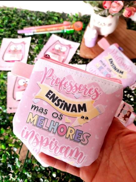 Porta Níquel +tag com Bala Personalizado