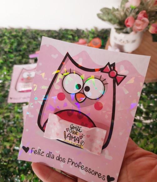 Porta Níquel +tag com Bala Personalizado