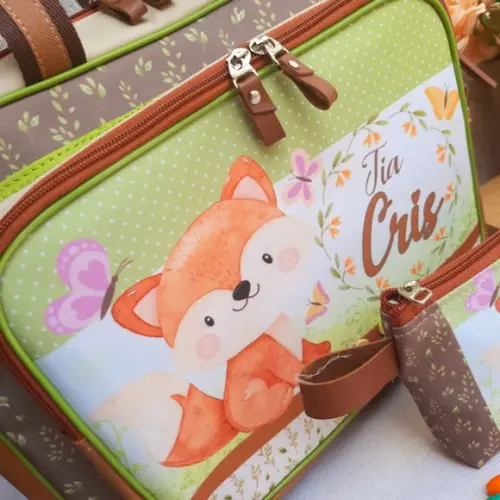 Bolsa + Estojo Personalizado Professora