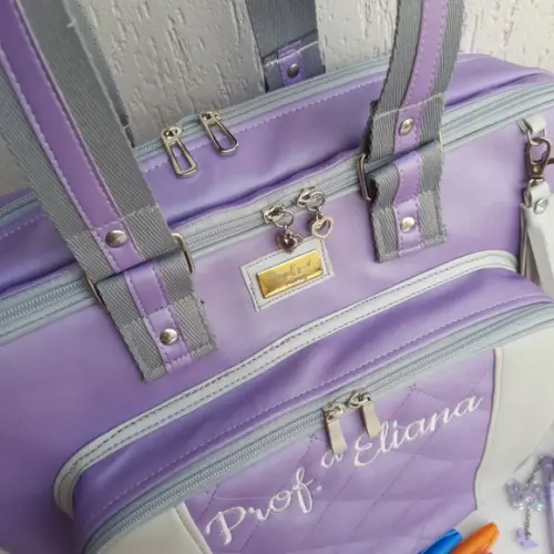 Bolsa 3 Divisões + Estojo K +lancheira Gg