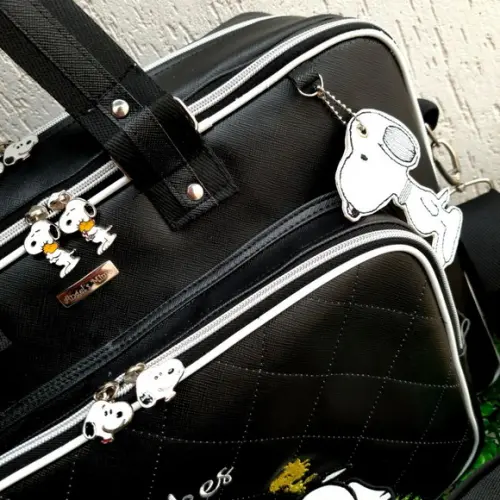 Bolsa 3 Divisões Com Alça Transversal E Bolsos Laterais