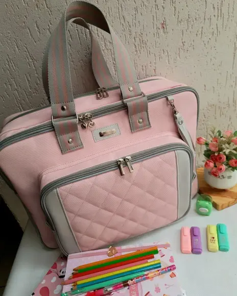 Bolsa 3 Divisões Material Sintético Delicate