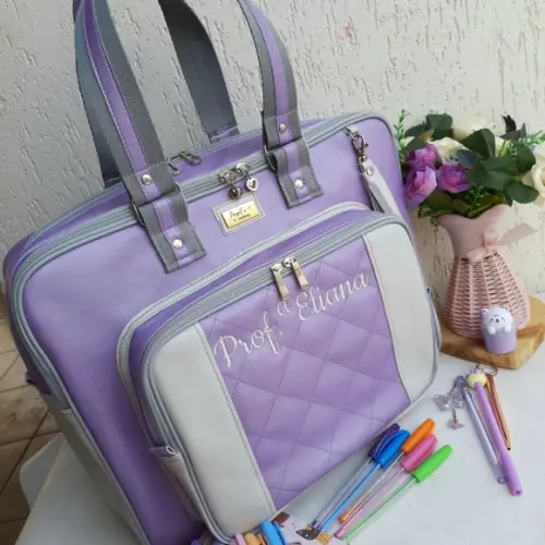 Bolsa 3 Divisões Material Sintético Delicate