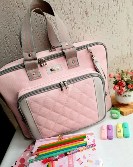 Bolsa 3 Divisões Material Sintético Delicate