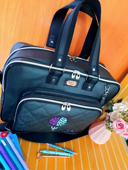 Bolsa 3 Divisões Material Sintético Psicologia