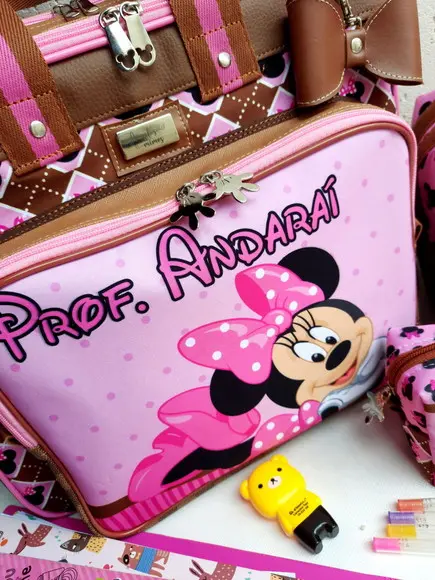 Bolsa 3 Divisões Minnie