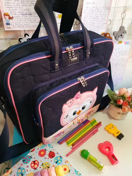 Bolsa 3 Divisões Professora