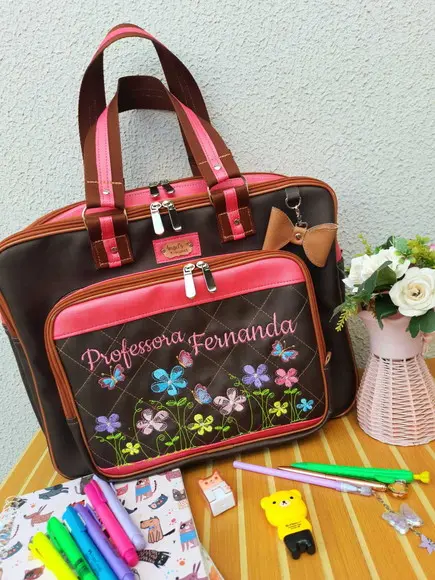 Bolsa 3 Divisões Professora