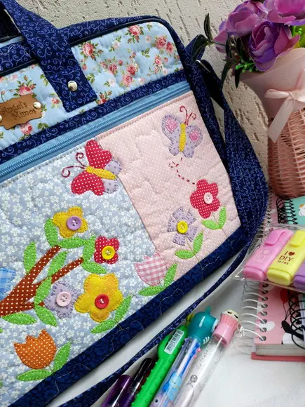 Bolsa alça transversal corujinha